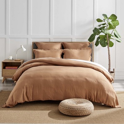 Sandstone Linen Standard Sham with Pre-Washed Finish