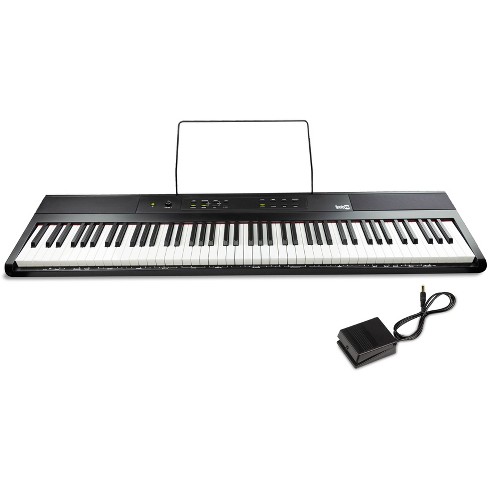 Best Choice Products 61-key Beginners Complete Electronic Keyboard Piano  Set W/ Lcd Screen, Lighted Keys - Black : Target