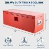 Industrial Steel Truck Tool Box w/Gas-Shock Lid,Pry-Resistant Security & Weatherproofing Toolbox Organizer - 4 of 4