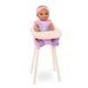 Our Generation Baby Doll Emilia & Mealtime Set with High Chair, Play Food & Accessories - 3 of 4
