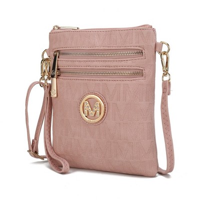 MKF Collection Andrea Milan M Signature Crossbody Bag by Mia K
