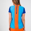 Calypsa Womens Mock Neck Color Block Rash Guard - 3 of 3