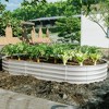 YUHAO 2PCS Planter Raised Garden Beds for Vegetables,Flowers &Herbs, Heavy Duty, Rust-Resistant, Easy Assembly,Raised Garden Bed Kit - 3 of 4