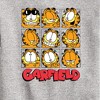 Boys' - Garfield - Faces Grid Graphic Long Sleeve Fleece Sweatshirt - 2 of 4