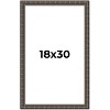 PosterPalooza | 18x30 Modern Bamboo Picture Frame, UV Acrylic, 5 Finishes - 2 of 4