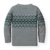 Hope & Henry Boys'  Crewneck Pullover Sweater with Elbow Patches, Infant - 4 of 4
