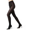 Memoi Merino Wool Tencel Blend Ribbed Sweater Tights - 2 of 3