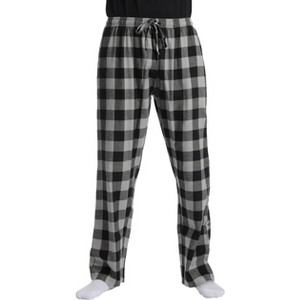 #followme Men's 100% Cotton Flannel Pajamas - Buffalo Plaid Pajama Pants for Men - Lounge & Sleep PJ Bottoms - 1 of 3
