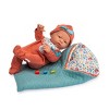 JC Toys La Mini Newborn 9.5" All Vinyl Anatomically Correct Real Girl Baby Doll Nature Collection - 2 of 4
