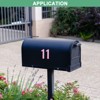 Unique Bargains Vinyl Self-Adhesive Mailbox Number Stickers 10 Sheets - 4 of 4