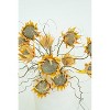 Botanica Stem Spray, 44"L Yellow Flexible EVA Floral Accent, Set of 6 By Kalalou - 3 of 3