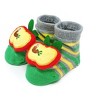 Wrapables Cute 3D Cartoon Anti-Skid Baby Booties Sock Slipper Shoes (Set of 6), Adventure - 2 of 4