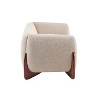 Christopher Knight Home Emma 82.75" Boucle Fabric 3 Seater Sofa - 4 of 4