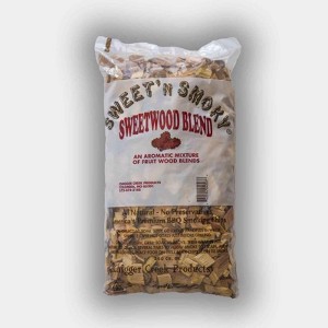 Chigger Creek Sweet' N Smoky All Natural Sweetwood Wood Smoking Chips 200 cu in - 1 of 1