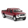 1/64 2004 F-250 Super Duty Crew Cab Pickup Truck Red Silver Motormax 400241 - 2 of 4