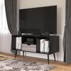 RealRooms Grafton TV Stand for TVs up to 55", Black Oak - 2 of 4