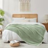 Snuggle Sac Reversible Waffle Knit Throw Blanket Cozy Microfiber Throw - 4 of 4