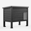 MooxvMoo Indoor-Outdoor Cat Shelter,Weatherproof Protection with Insulated Design, for Multiple Cats,Warm & Easy to Assemble - 2 of 4