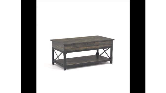 Steel River Lift Top Coffee Table - Sauder, 2 of 15, play video