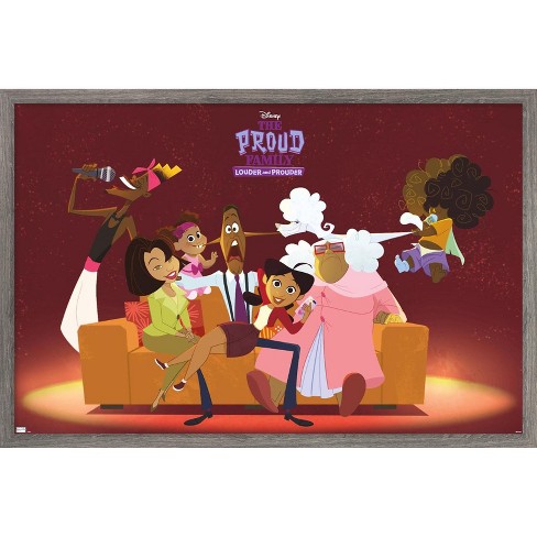 Trends International Disney The Proud Family Louder and Prouder - Family Framed Wall Poster Prints - image 1 of 4