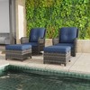 UPTIOT 5-Piece Seating Group with Cushions - 3 of 4