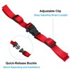 Unique Bargains Adjustable Quick-Release Buckle Backpack Waist Straps 2 Pcs - 3 of 4