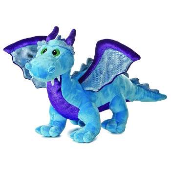 Aurora Legendary Friends 17" Blue Dragon Blue Stuffed Animal