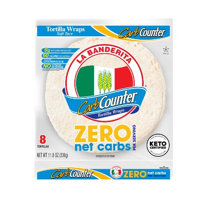 La Banderita Carb Counter Zero Net Carb Soft Taco - 11.9oz