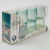 Posh Setting 12 oz Blue Plastic Disposable stemless Wine goblet - 8 Pack - 4 of 4