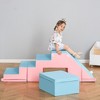 Runesay Colorful Foam Play Set for Children, Easy-to-Clean 2 Piece Soft Kids Climbing Set - 4 of 4