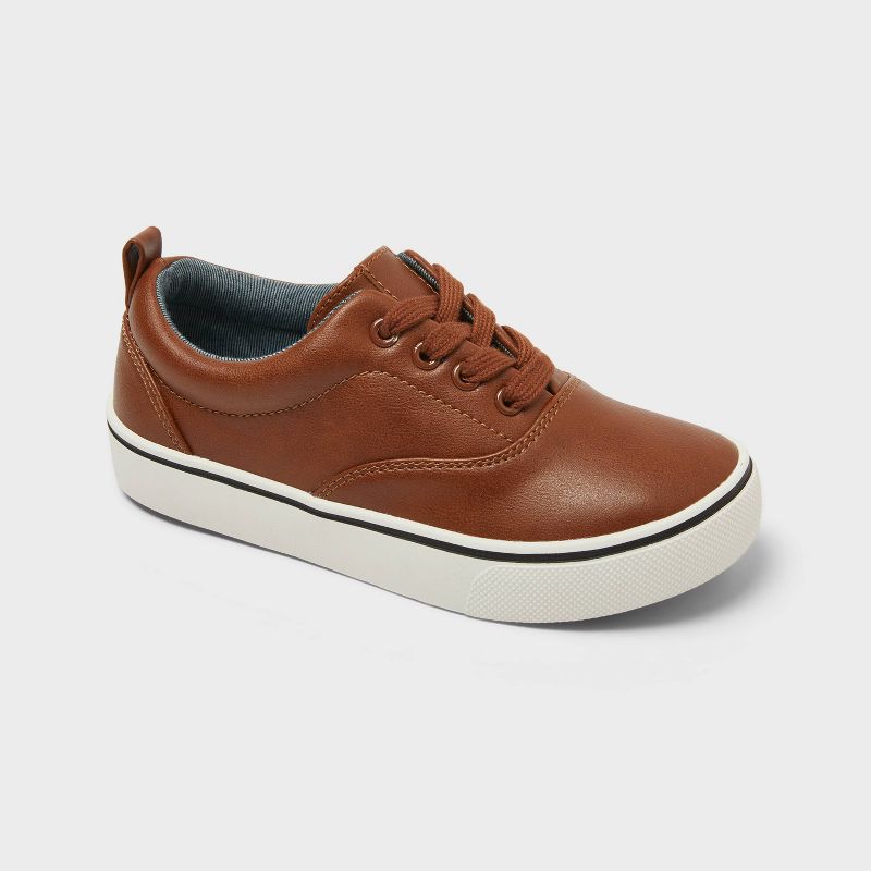 Kids' Boaz Lace-Up Sneakers - Cat & Jack™ Cognac 13