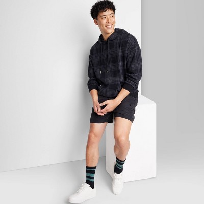 Men's Fleece Graphic Crewneck Pullover Sweatshirt - Original Use™ Black XXL