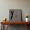 Slickblue Jesus Quote Wood Sign 7x7 – Rustic Wall Decor with Humor, Shelf Sitter or Hanging Plaque, Color Options - 2 of 3
