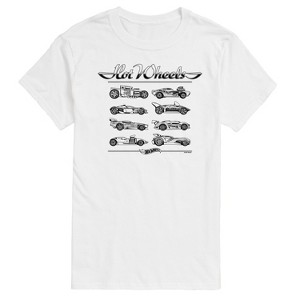 Men's - Hot Wheels - Car Grid Short Sleeve Graphic T-Shirt - 1 of 4