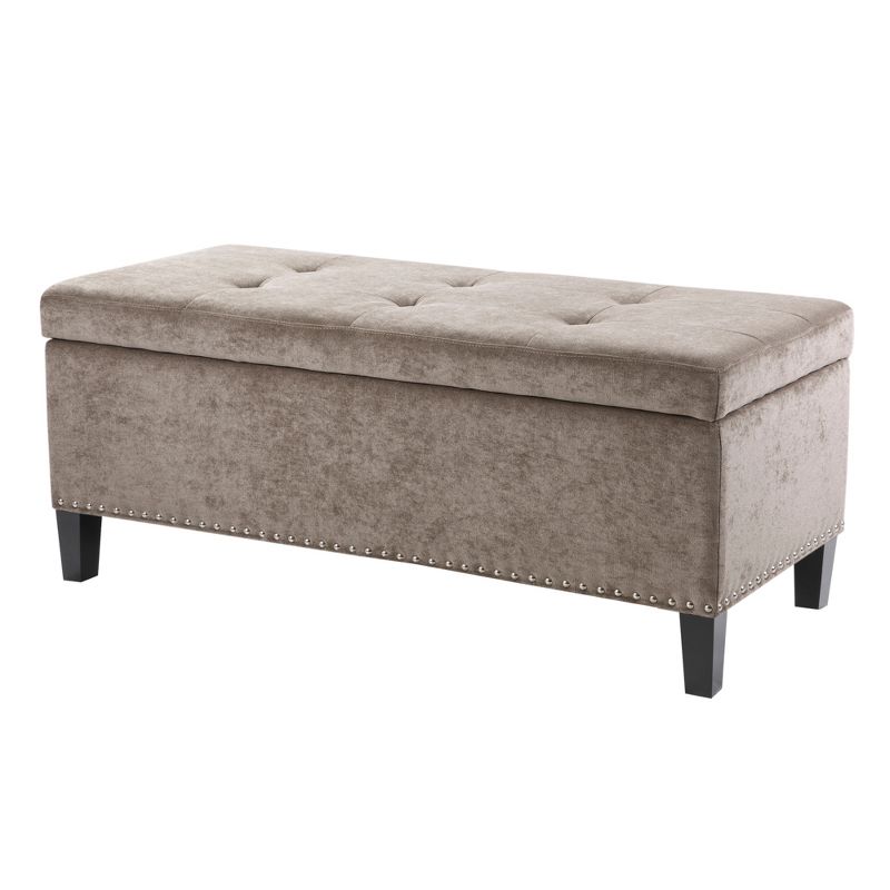 Tufted-Top Storage Ottoman, 4 of 10