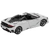 McLaren 750S Spider Cirrus Gray Limited Edition 1/64 Diecast Model Car by Mini GT - 3 of 4
