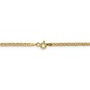 Black Bow Jewelry 2.4mm 14k Yellow Gold Hollow Anchor Chain Necklace - 4 of 4