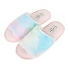 Jessica Simpson Womens Fuzzy Open Toe Slide Slipper - 4 of 4