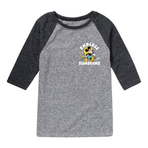 Boys' - Disney - Endless Sunshine Raglan Graphic T-Shirt - 1 of 4