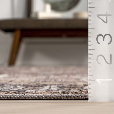 Lauren Liess Redwood Vintage Washable Rectangular Area Rug