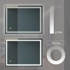 32x24 Inch LED Bathroom Vanity Mirror 3 Colors Dimmable Wall Mounted Makeup Mirror with Wall Switch Control Waterproof Anti-Fog Bathroom Mirror - 4 of 4