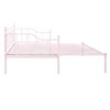 Twin Size Metal Daybed with Trundle, Daybed with Slat No Box Spring Needed For Kids Teens Bedroom Furniture - 3 of 4