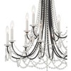 Crystorama Lighting Karrington 12 - Light Chandelier in  Matte Black - 4 of 4