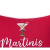 C&F Home Martini's & Mistletoe Small Petite Throw Pillow - 2 of 4