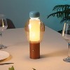 JONATHAN Y Evonne Modern Glam Candle-Style Rechargeable/Cordless Dimmable Integrated LED Table Lamp with Touch Sensor - 2 of 4