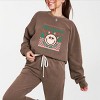 Simply Sage Market S.W.Smiley The Most Wonderful Time Smiley Lightweight Garment Dyed Sweatshirt - 2 of 4