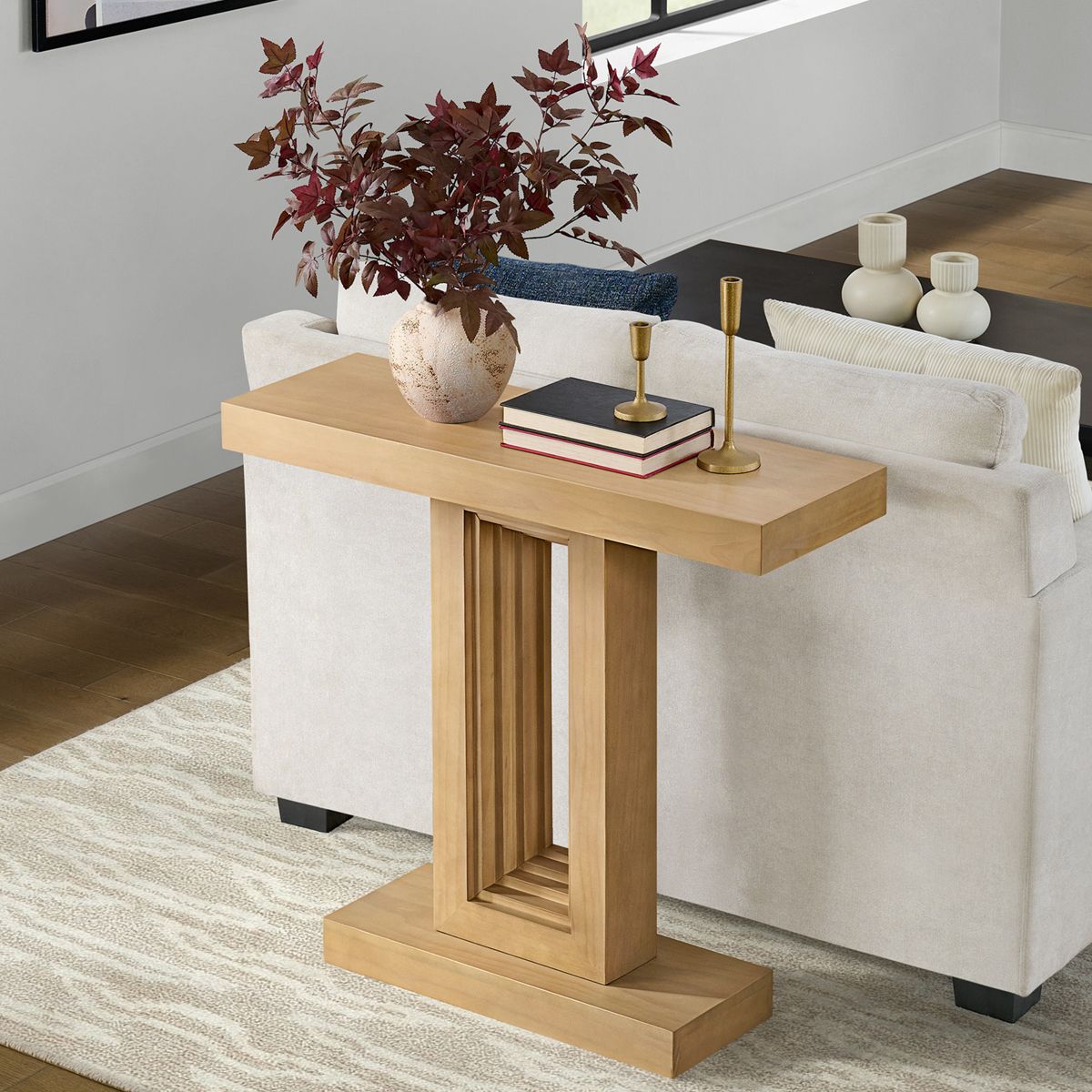 Pismo Solid Wood Console Table 36 Inch