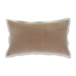Velvet Flange Throw Pillow - Pillow Perfect