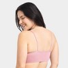 Fruit of the Loom Women's 2pk Unbelievably Soft Cotton Spaghetti Strap Sports Bra - 3 of 4