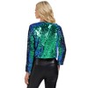 Anna-Kaci Women's Sequin Open Front Cardigan with Long Sleeves and Cropped Fit - 4 of 4
